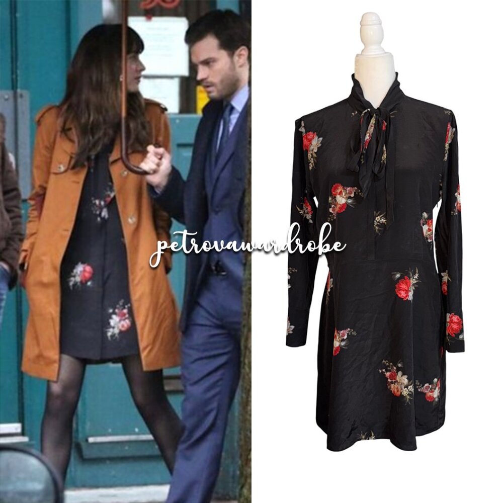 Kooples Floral Dress ASO Anastasia Steele